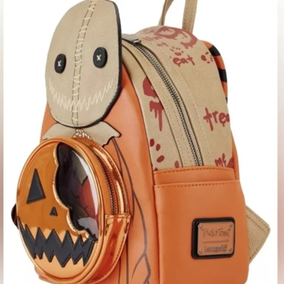 Loungefly NYCC 2023 Trick ‘R Treat Sam Mini Backpack NWT - Picture 3 of 8